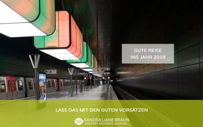 Lass das mit den guten Vorsätzen!