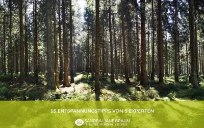 15 Entspannungstipps von 5 Experten